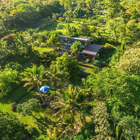 Jungle Haven Ocean Front Eco Villa On Fruit Farm Pahoa Exteriér fotografie