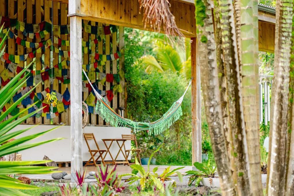 Jungle Haven Ocean Front Eco Villa On Fruit Farm Pahoa Exteriér fotografie