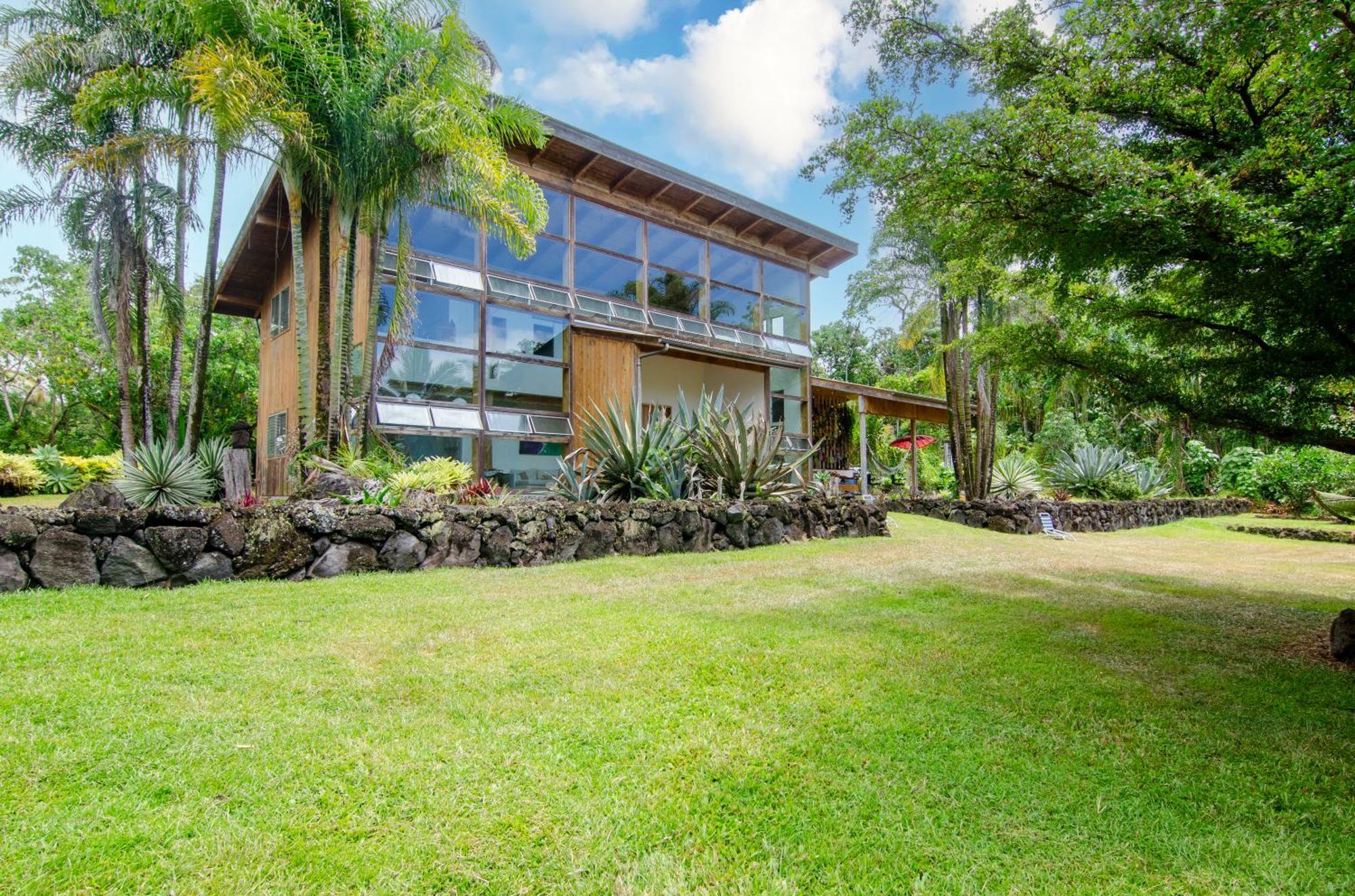 Jungle Haven Ocean Front Eco Villa On Fruit Farm Pahoa Exteriér fotografie